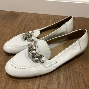Loafers white, size 6/36